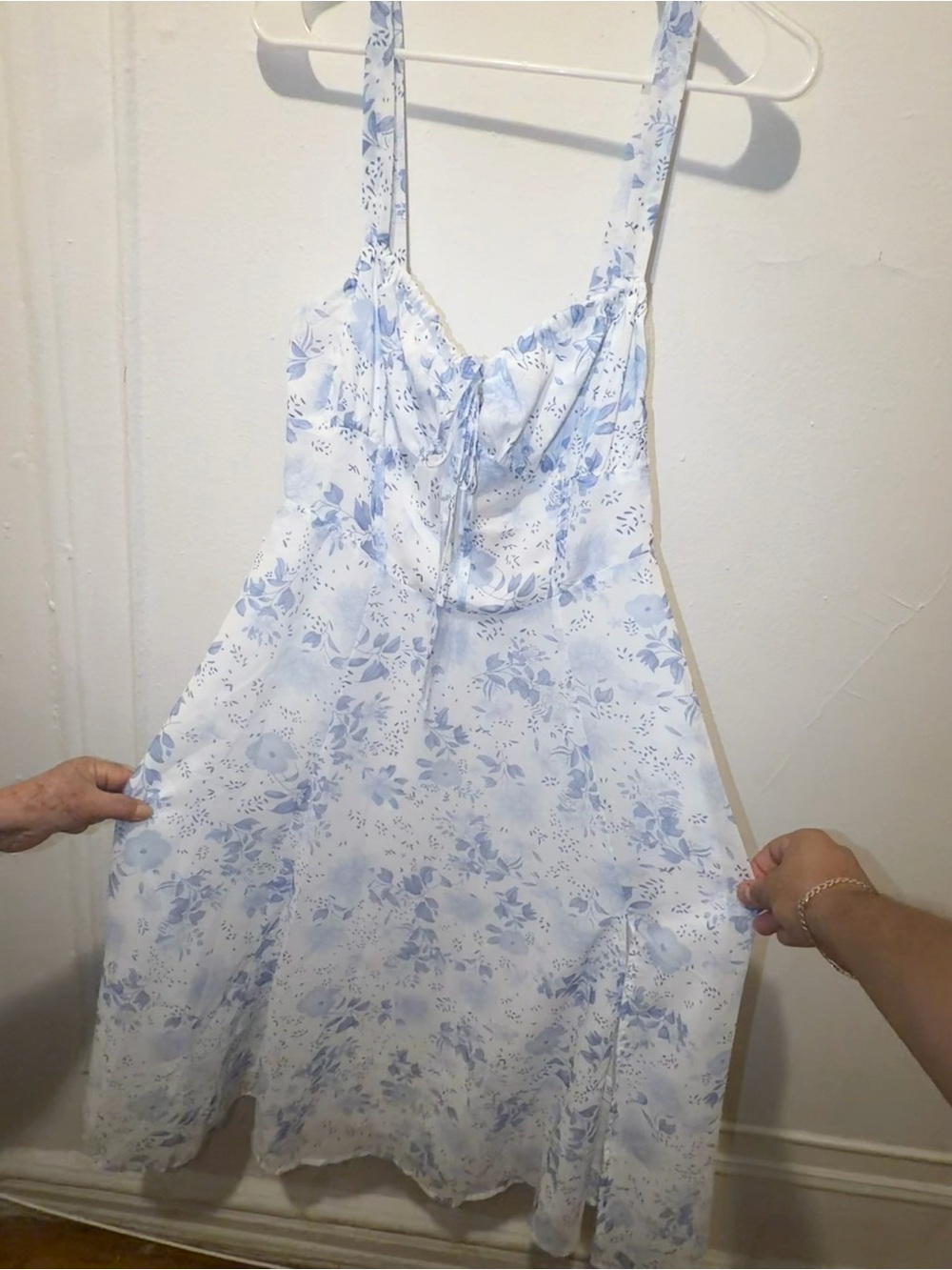 RIHOAS Blue Floral Dress - Size M - Brand New